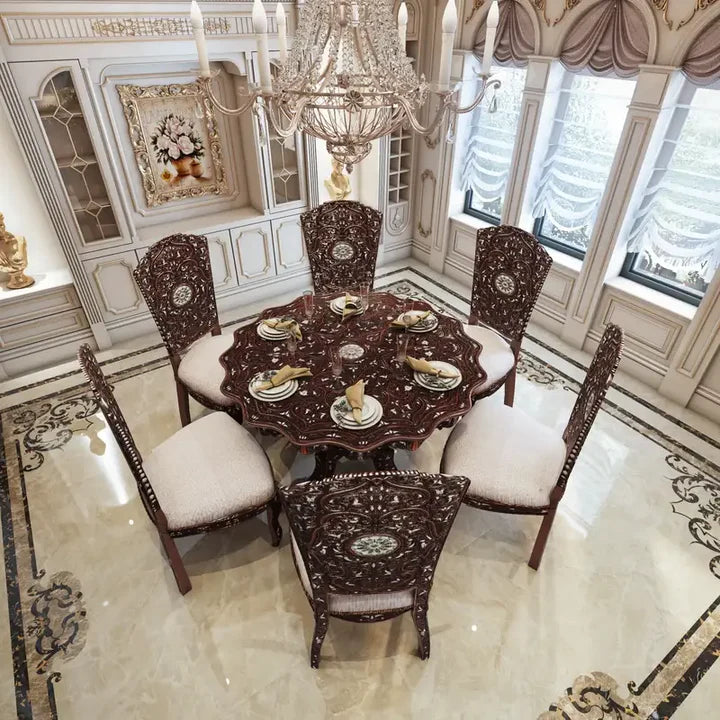 Classic Dining Room Project in Abu Dhabi