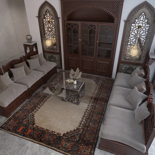Arabic Living Room Project In Riyadh
