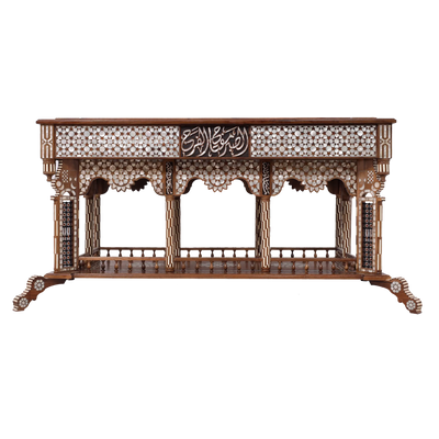 entryway table for Islamic interior design by levantiques