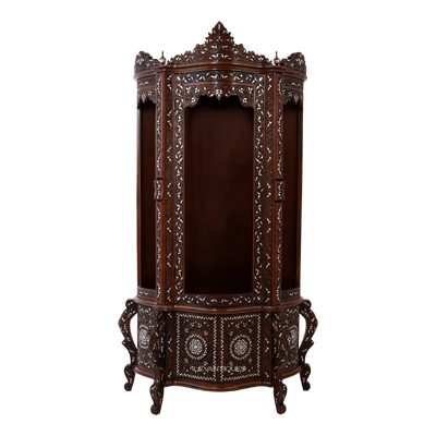 wooden Arabic display cabinet by levantiques