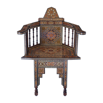 Syrian mosaic chair by levantiques