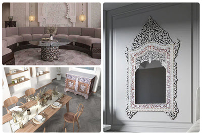 Elevating Living Room Luxury: How to Style Bone Inlay Furniture in Villas, Royal Palaces & Boutique Hotels