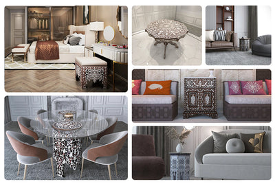 How to Elevate Hotel Interior Design with Bone Inlay Furniture: From Lobby to Luxury Suites