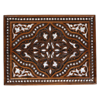 Marwa Vintage Hand Carved Wooden Box
