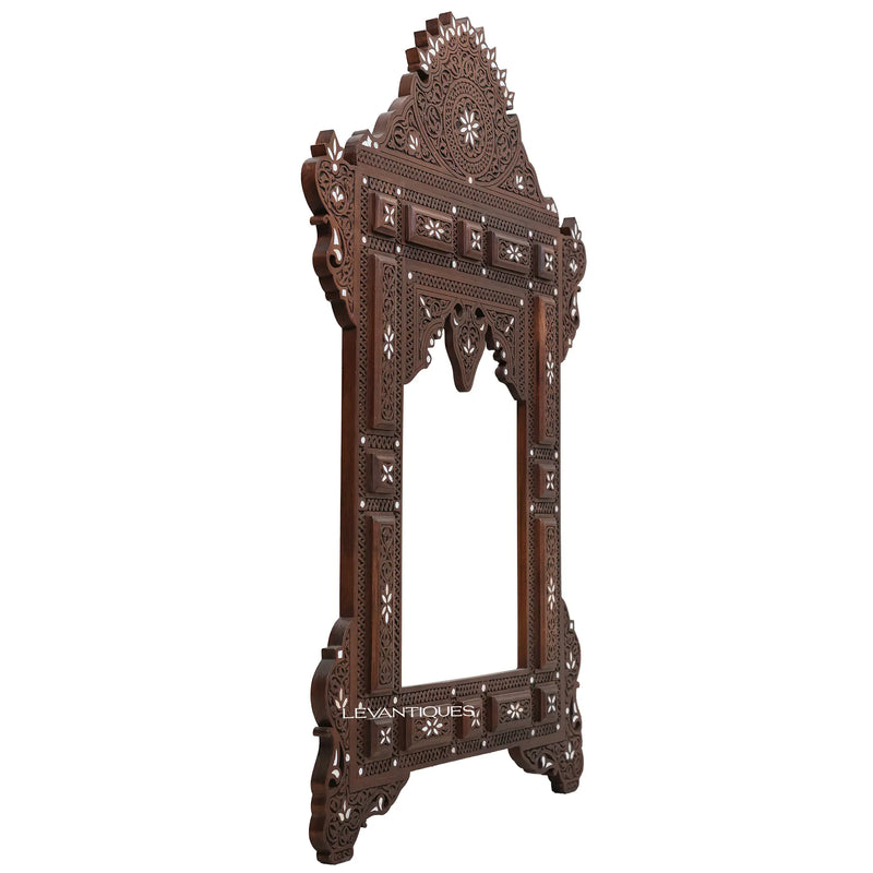 Rummanah III Mirror - Rectangular Decorative Wall Mirror