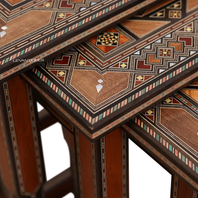 Chai - Mosaic Nesting table