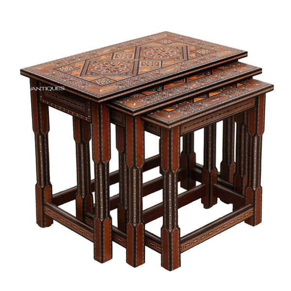 Chai - Mosaic Nesting table