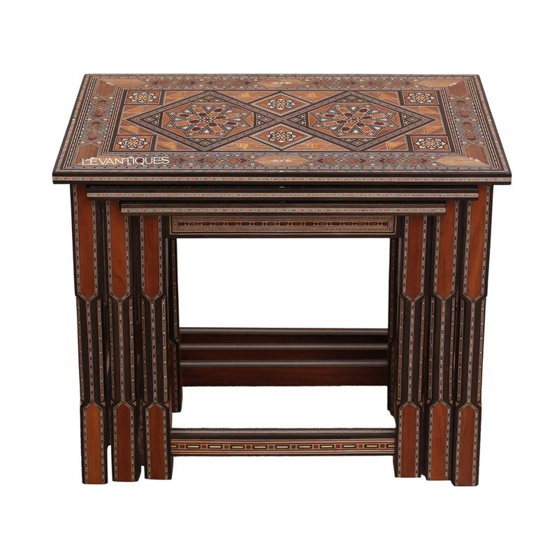 Chai - Mosaic Nesting table