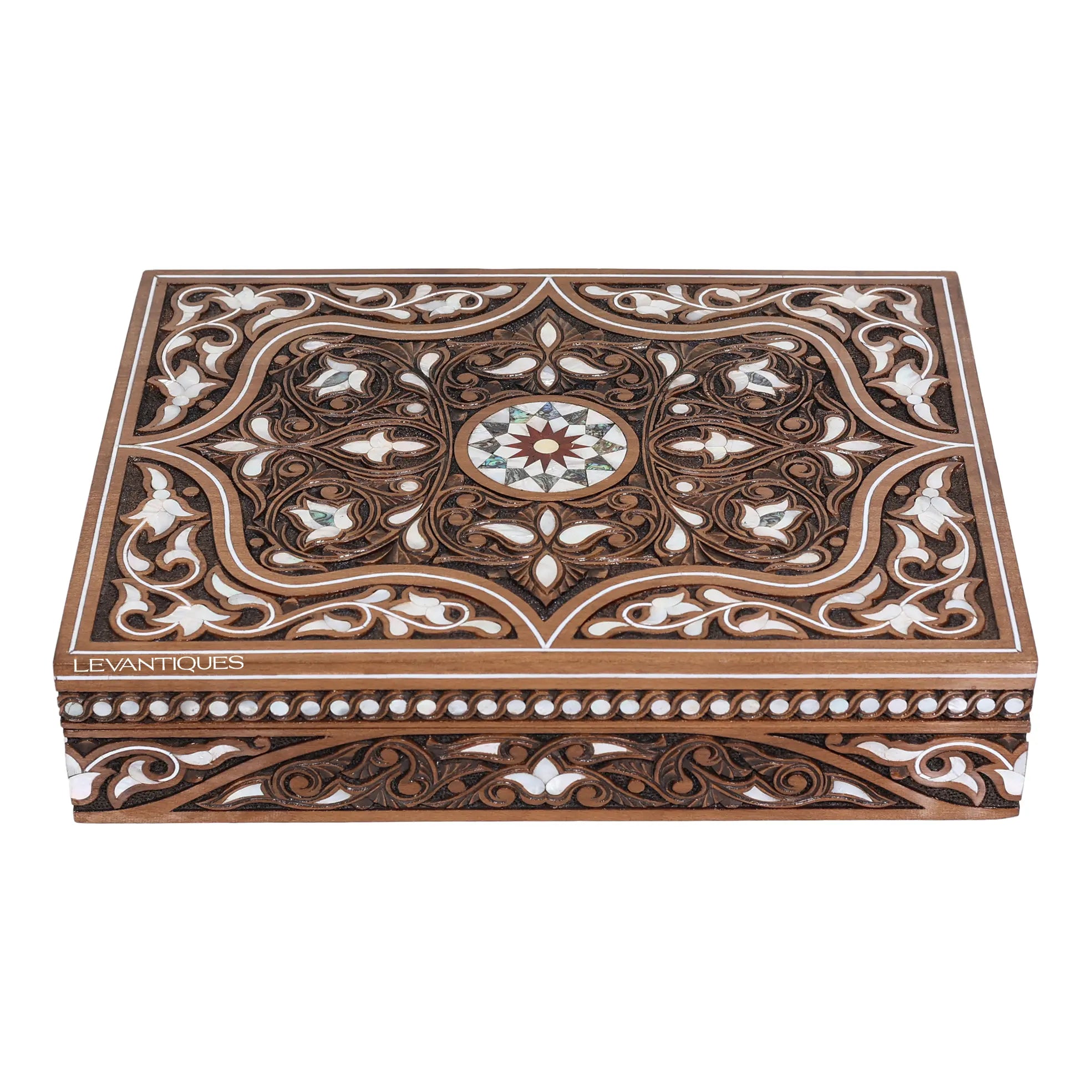 Hadi - Wooden Box | Levantiques