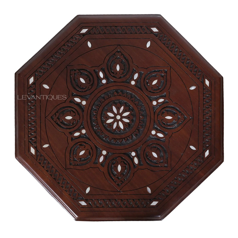 Arabic Side Table Nahla Luxury Arabic Style Side Table | Handcrafted Majlis Décor ...