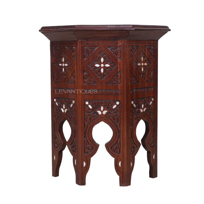 Arabic Side Table Nahla Luxury Arabic Style Side Table | Handcrafted Majlis Décor ...