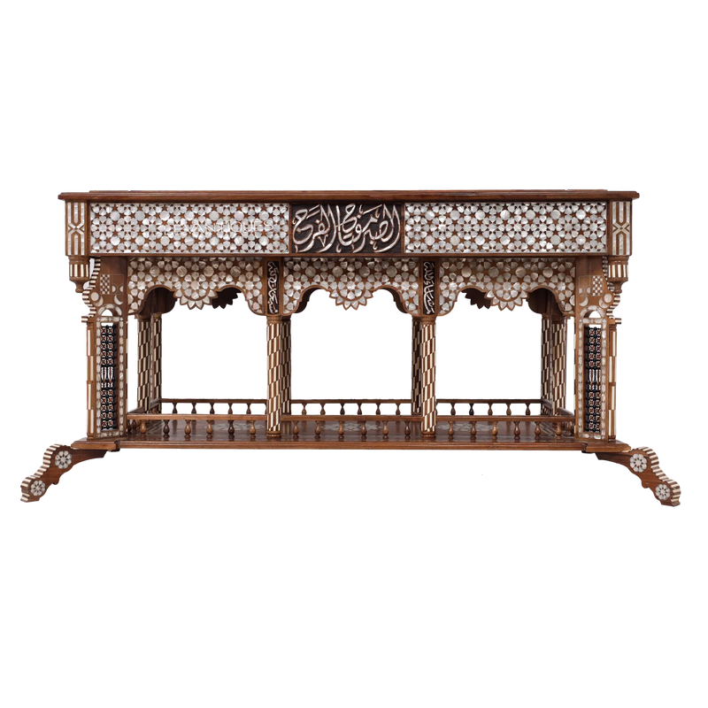 entryway table for Islamic interior design by levantiques