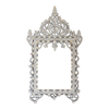 mother of pearl inlay small Syrian mirror by Levantiques