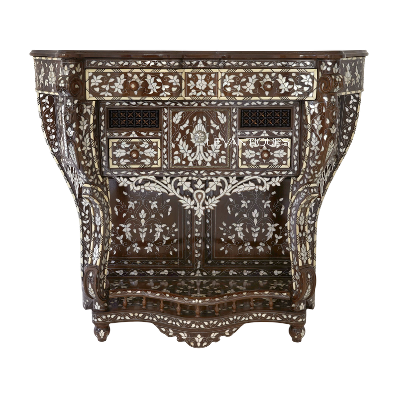 Arabic design console table by Levantiques