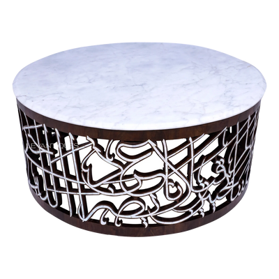 Luxury round coffee table for Arabian interior design by Levantiques