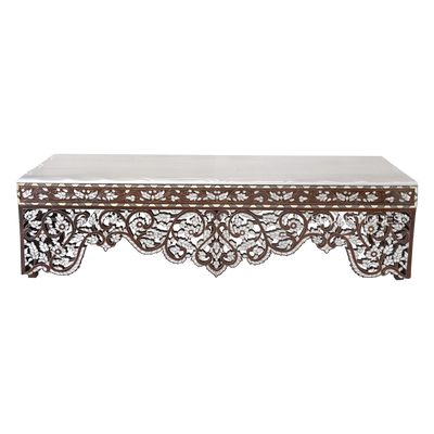 Marble sideboard inlay with mother of pearl by Levantiques