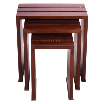 nesting table for Moroccan home décor by Levantiques_