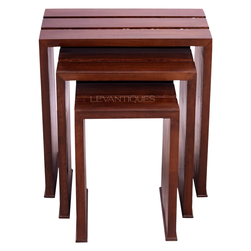 nesting table for Moroccan home décor by Levantiques_