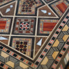 Syrian wood Mosaic table top by Levantiques