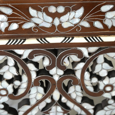 arabesque furniture inlay with mother of pearl by levantiques