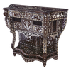 mother of pearl inlay console table by Levantiques