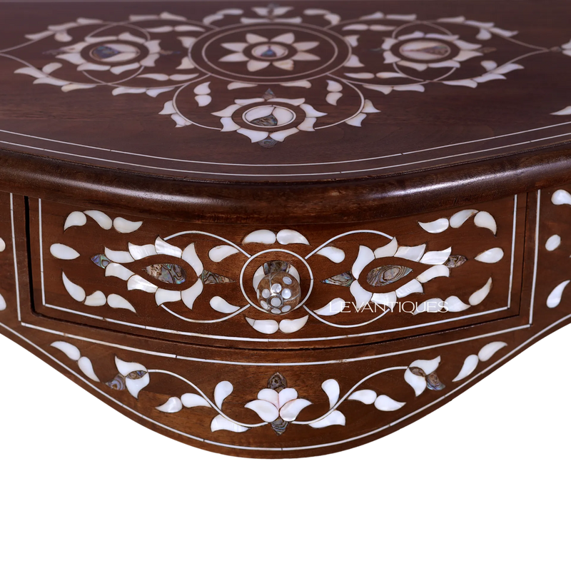 Arabic furniture inlaid with abalone by Levantiques