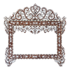 mother of pearl inlay Moroccan mirror by Levantiques