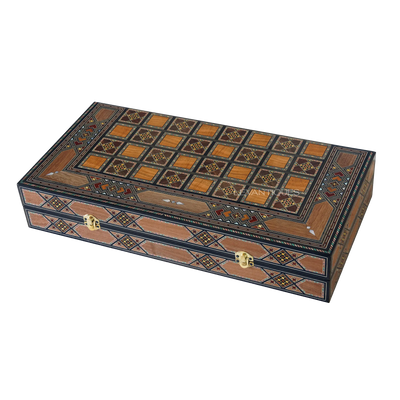 Luxury mosaic chess board by levantiques