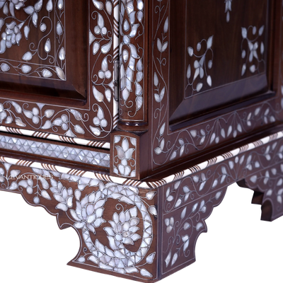 Moroccan wooden furniture by levantiques