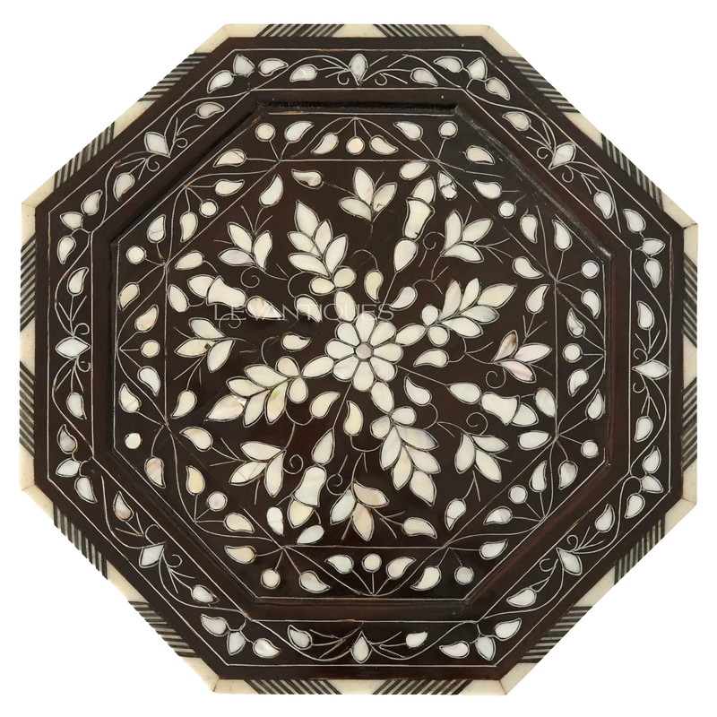 Octagonal Moroccan table top by Levantiques
