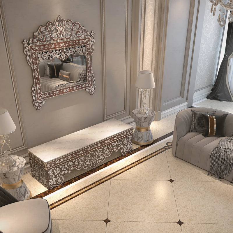 high end arabesque furniture for a luxury majlis by levantiques