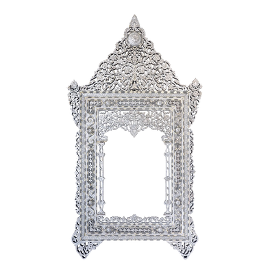 mother of pearl inlay Victorian mirror by Levantiques