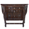 mother of pearl inlay console table by levantiques