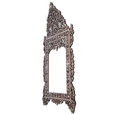 mother of pearl mirror by levantiques