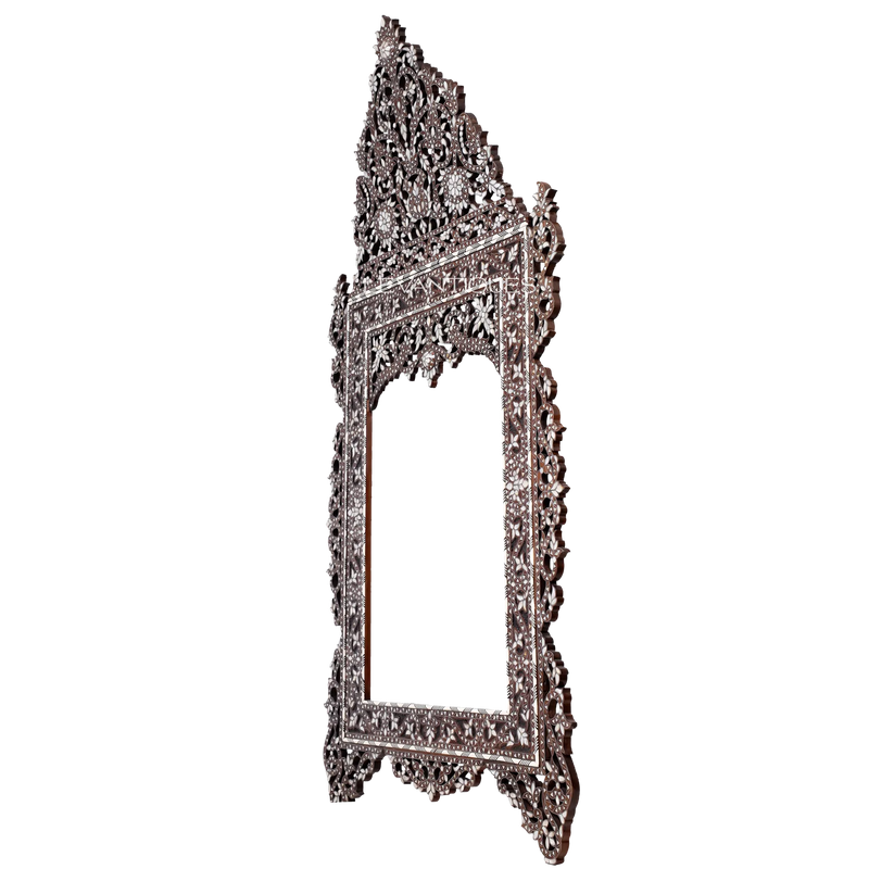 mother of pearl mirror by levantiques